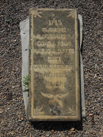 Tombstone of Klemens Hildebrand, Ternopil cemetery, as of 2016