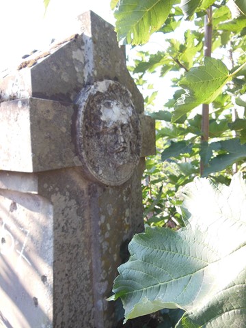 Tombstone of Maria Ostrovska, Ternopil cemetery, state of 2016