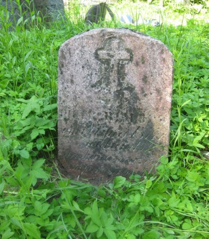 Nagrobek Piotra Białousa, cmentarz Na Rossie w Wilnie, stan z 2013