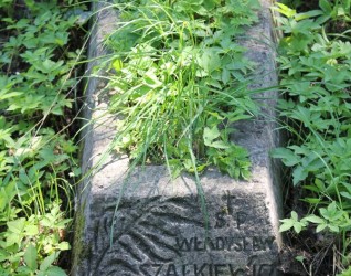 Nagrobek Władysława Szałkiewicza, cmentarz Na Rossie w Wilnie, stan z 2013 roku