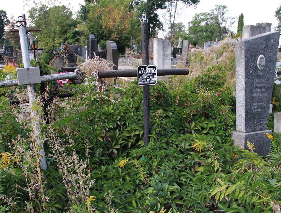 Tombstone of Julian Szulgeni, Ternopil cemetery, as of 2016.