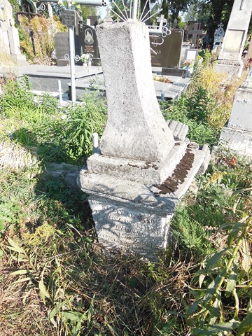 Tombstone of Ewa Sieczyńska, Ternopil cemetery, as of 2016