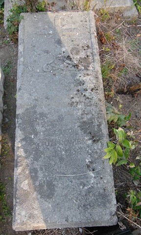 Płyta nagrobna Filipiny Domaradzkiej, cmentarz w Tarnopolu, stan z 2016 roku