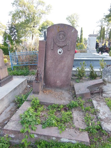 Tombstone of Antoni Gajek, Ternopil cemetery, state of 2016