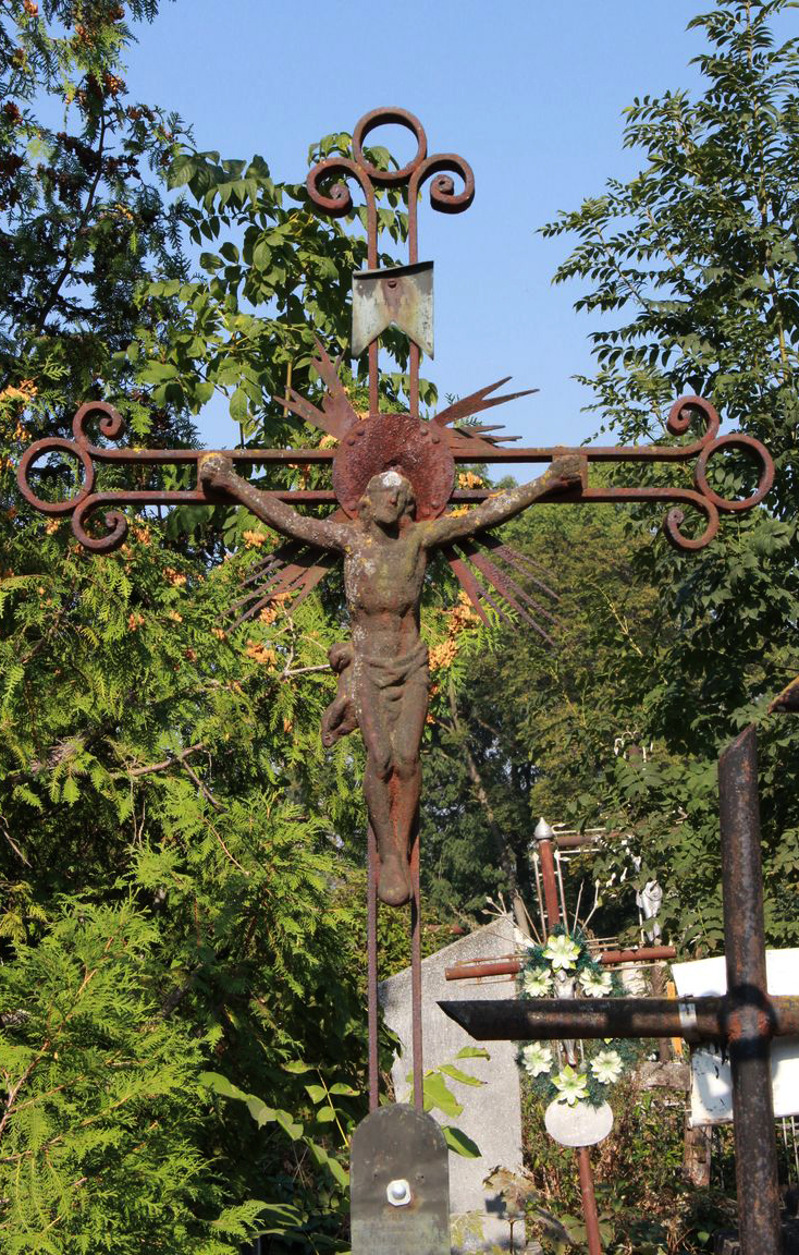 Tombstone of Szymon Lobotsky, Ternopil cemetery, as of 2016.