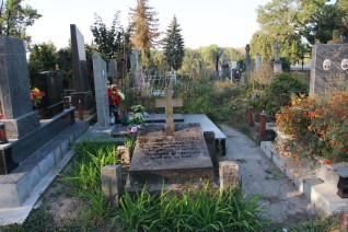 Nagrobek Józefiny i Wilhelma Nickowskich, cmentarz w Tarnopolu, stan z 2016 r.