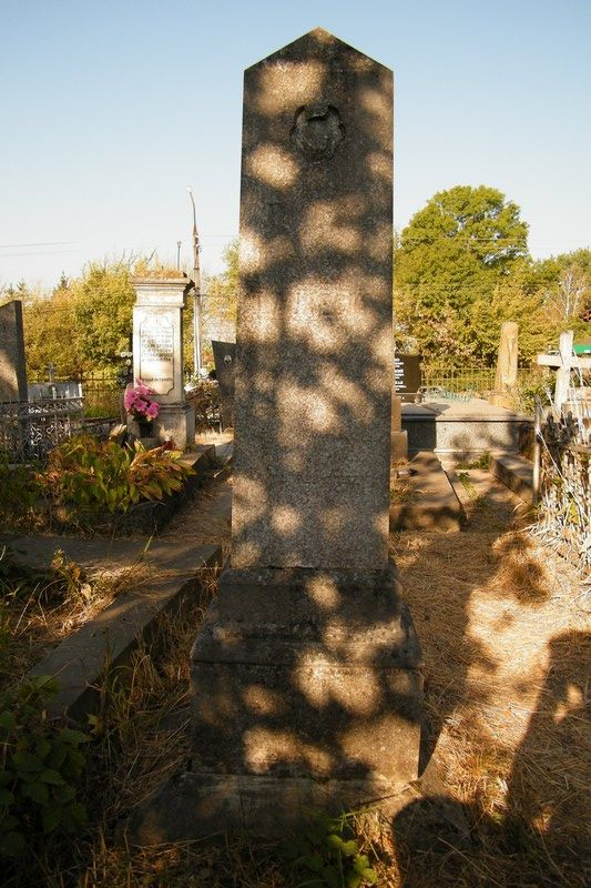 Tombstone of Konstanty Laurecki, Ternopil cemetery, state of 2016