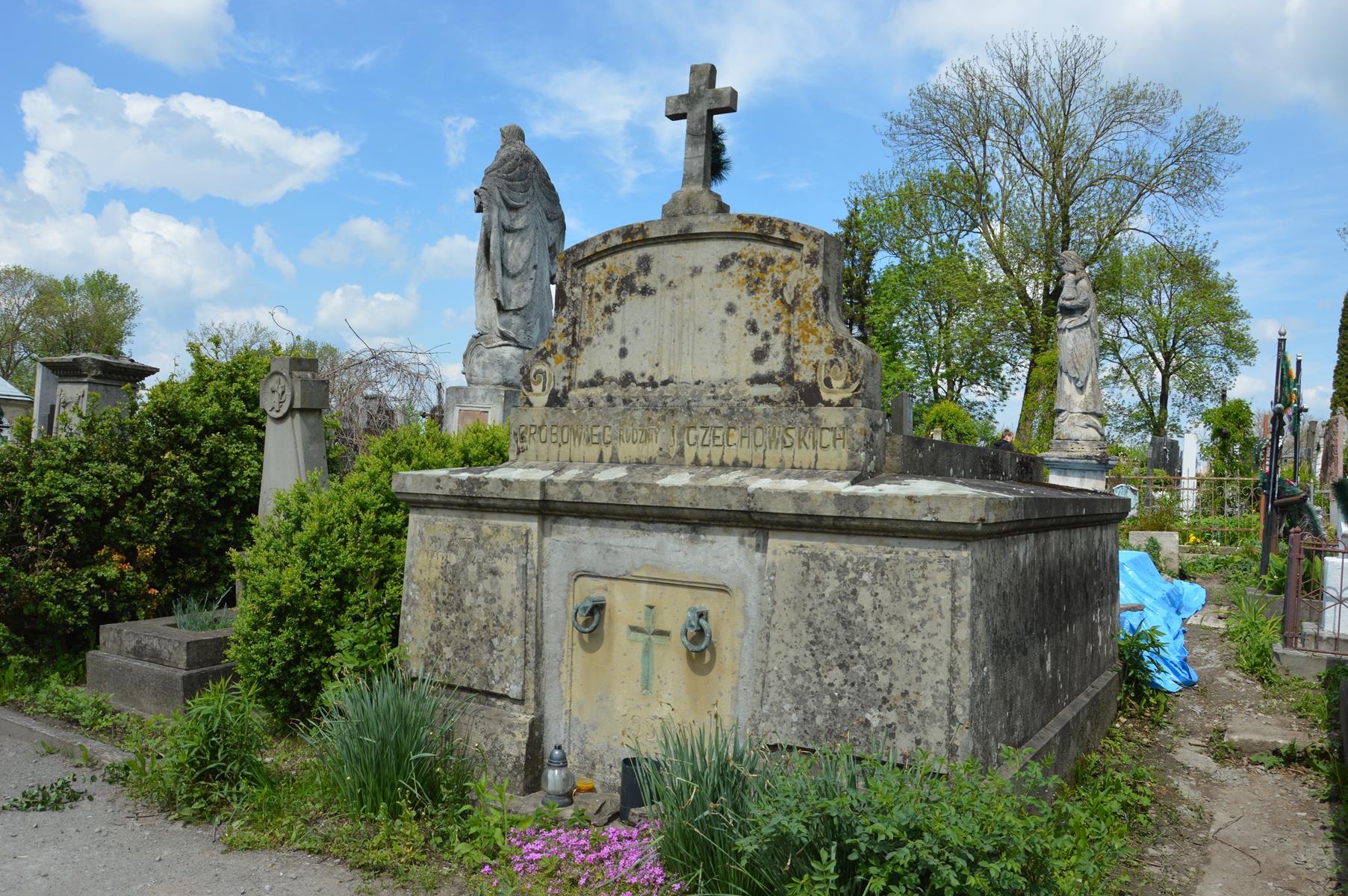 Tomb of Katarzyna Chekhovskaya, Ternopil cemetery, as of 2017