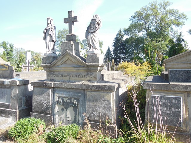 Tomb of Rozalia and Veronika Zabierzewski, Ternopil cemetery, state of 2016
