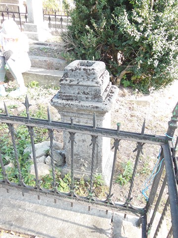 Tombstone of Wanda Doboszynska, Ternopil cemetery, as of 2017