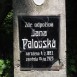 Fotografia przedstawiająca Tombstone of Jana Palovska