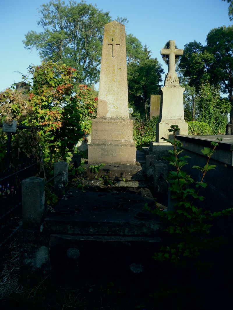 Grobowiec Jana Kapuścińskiego, cmentarz w Tarnopolu, stan z 2016 r.