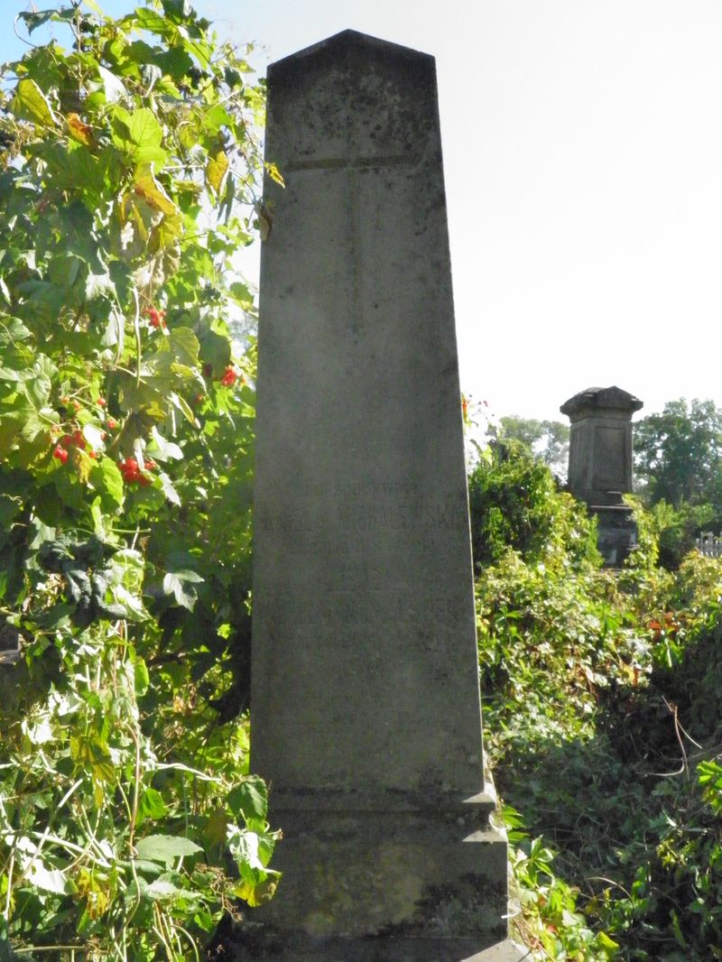 Tombstone of Aniela and Wilhelm Michalewski, Ternopil cemetery, as of 2016.