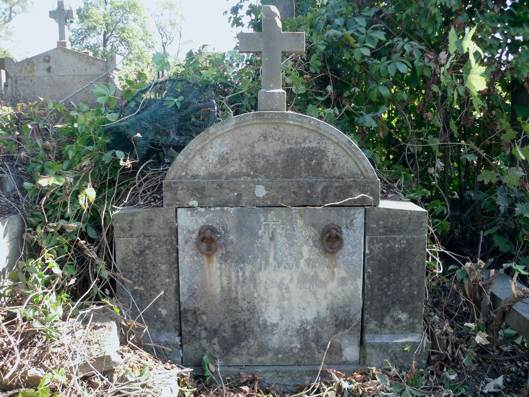 Grobowiec Ignacego Landmana, cmentarz w Tarnopolu, stan z 2016 r.