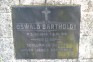 Fotografia przedstawiająca Tombstone of Oswald Bartholdy