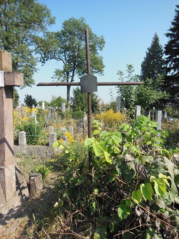 Tombstone of Bronislaw Czubski, Ternopil cemetery, state of 2016