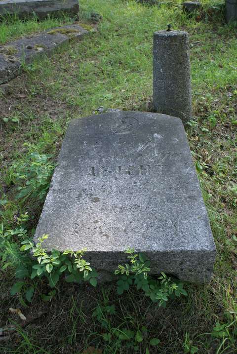 Tombstone of Constance Abicht, Ross Cemetery in Vilnius, as of 2013.