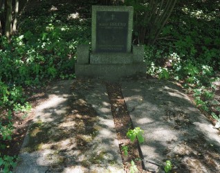 Nagrobek Józefa Brudny, cmentarz w Karwinie Meksyk, stan z 2022 roku