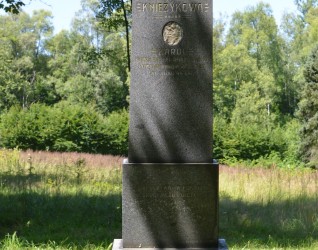 Nagrobek Karola Knieżyka, cmentarz w Karwinie Dołach