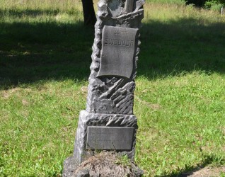 Nagrobek Zofii Swobody, cmentarz w Karwinie Dołach