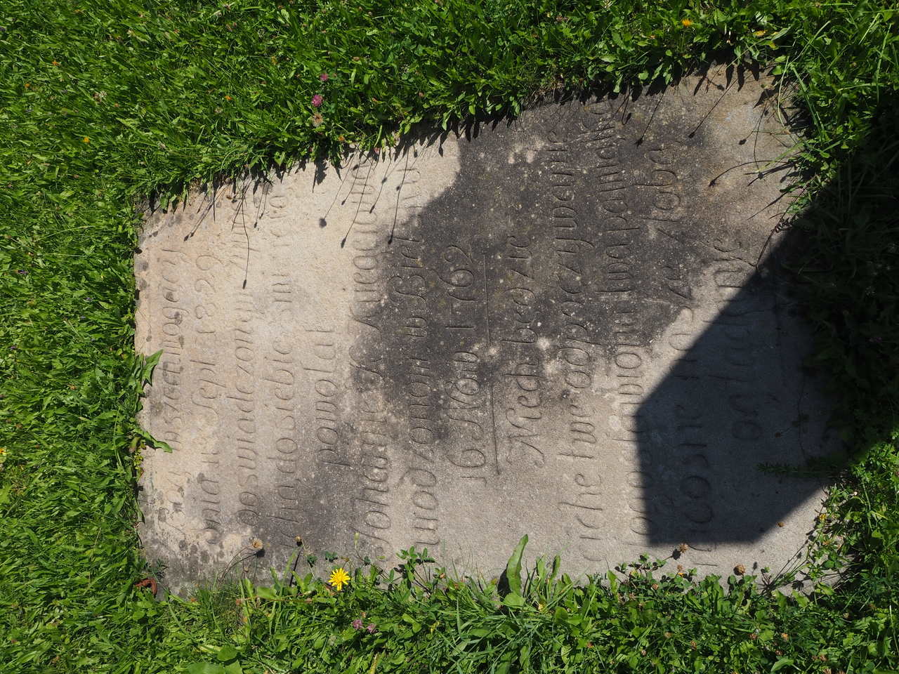 Gravestone of Joanna Kliegorow, cemetery in Ligotka Kameralna, as of 2022