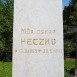 Fotografia przedstawiająca Tombstone of Oskar Heczko and Johann Bulegg