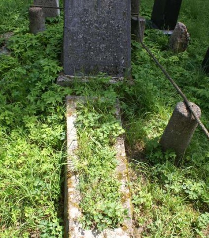 Nagrobek Marii Wolskiej, cmentarz na Rossie w Wilnie, stan z 2013 r.