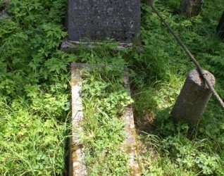 Nagrobek Marii Wolskiej, cmentarz na Rossie w Wilnie, stan z 2013 r.