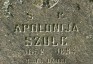 Fotografia przedstawiająca Tombstone of Adela, Apolonia, Edward Szulc