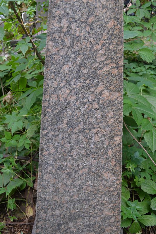 Inscription from the tombstone of Julia Weryha-Darowska