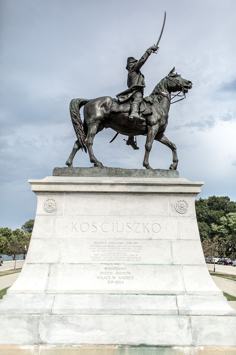 Monument to Tadeusz Kościuszko in Chicago