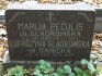 Fotografia przedstawiająca Tombstone of Euphrosinia Gladkowska and Maria Pečulis