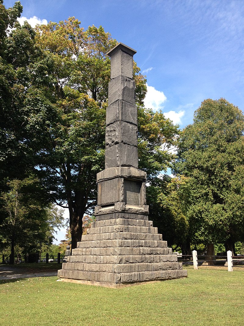 Monument to General Pulaski and Lafayette in West Chester.