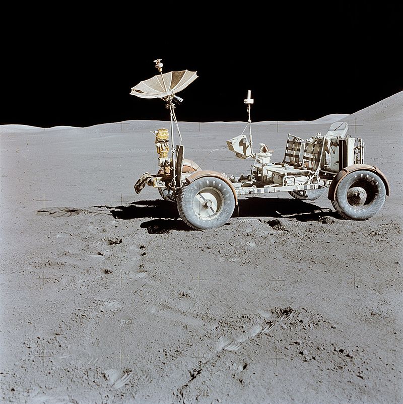 Lunar Roving Vehicle designed by Mieczyslaw Bekker.