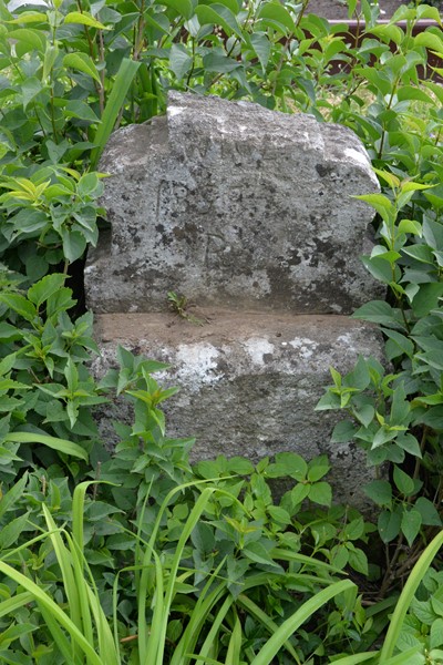 Tombstone of N.N., Zbarazh cemetery, state of 2018