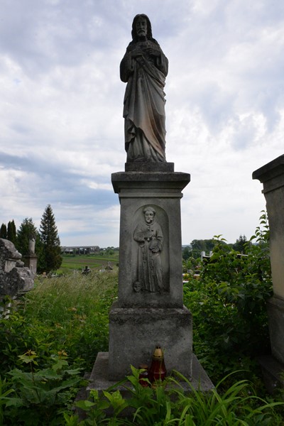 Tombstone of Franciszek Stankiewicz, Zbarazh cemetery, as of 2018