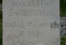 Fotografia przedstawiająca Nagrobek Rozalii Zahurujko