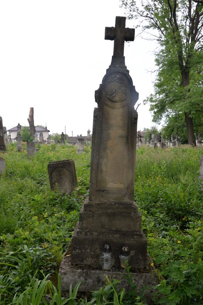 Tombstone of N.N., Zbarazh cemetery, state of 2018