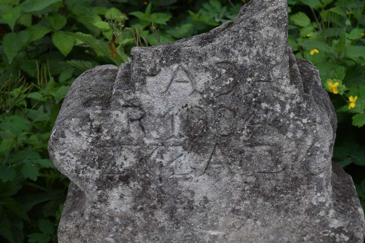 Tombstone of N.N., Zbarazh cemetery, state of 2018