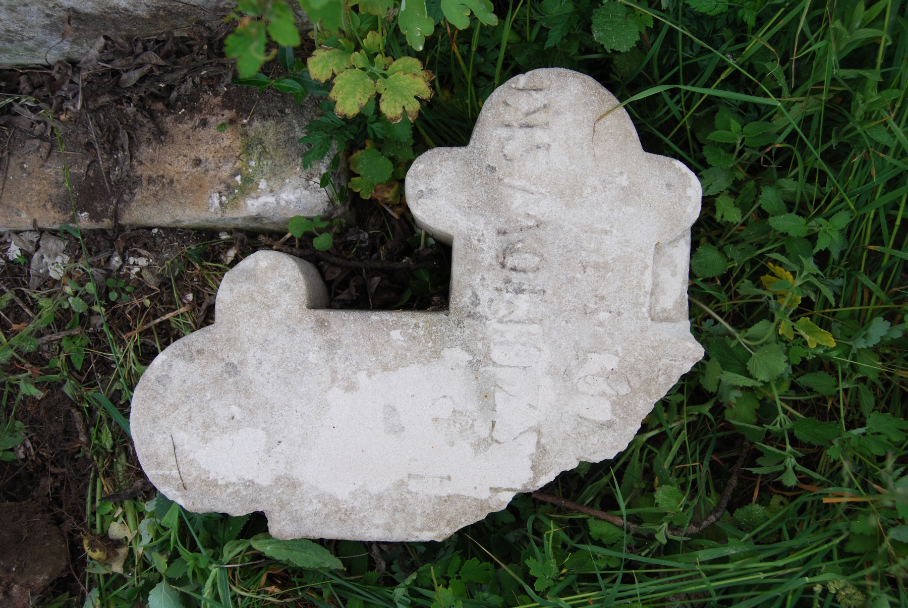 Tombstone of N. Shumovsky, Zbarazh cemetery, as of 2018