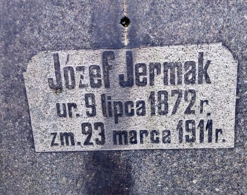 Tombstone of Jozef Jeremak