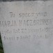 Photo montrant Tombstone of Maria Kaczorowska