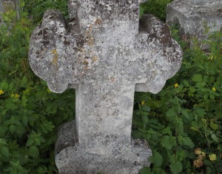 Nagrobek N.N i Rosłany Biernał, cmentarz w Zbarażu, stan z 2018 r.