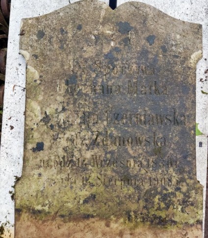 Nagrobek Apolonii Czerniawskiej