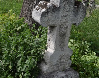 Nagrobek Macieja N.N., cmentarz w Zbarażu, stan z 2018