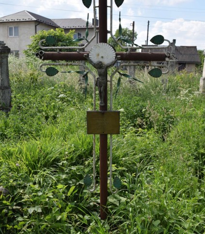 Nagrobek Marii Śliwińskiej, cmentarz w Zbarażu, stan z 2018
