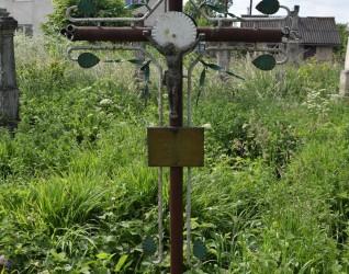 Nagrobek Marii Śliwińskiej, cmentarz w Zbarażu, stan z 2018