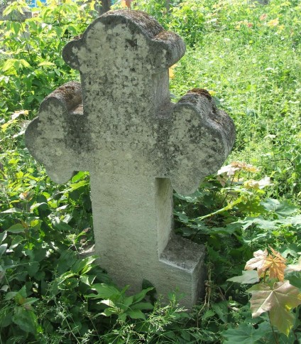 Nagrobek Jana Ambrożego, cmentarz w Zbarażu, stan z 2018