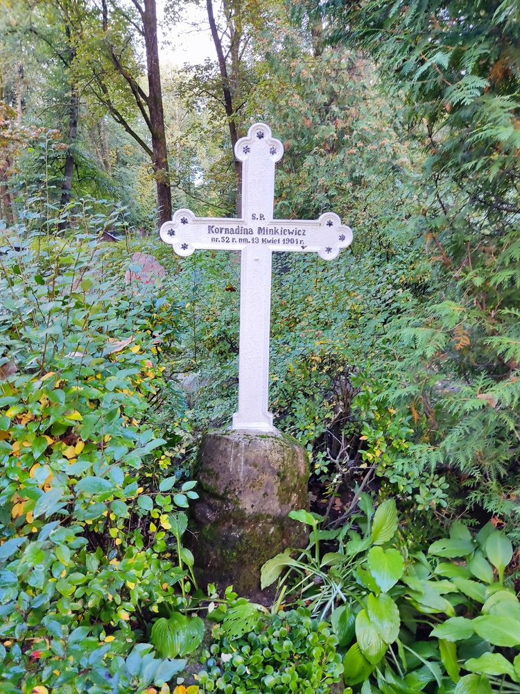 Tombstone of Kornandina Minkiewicz