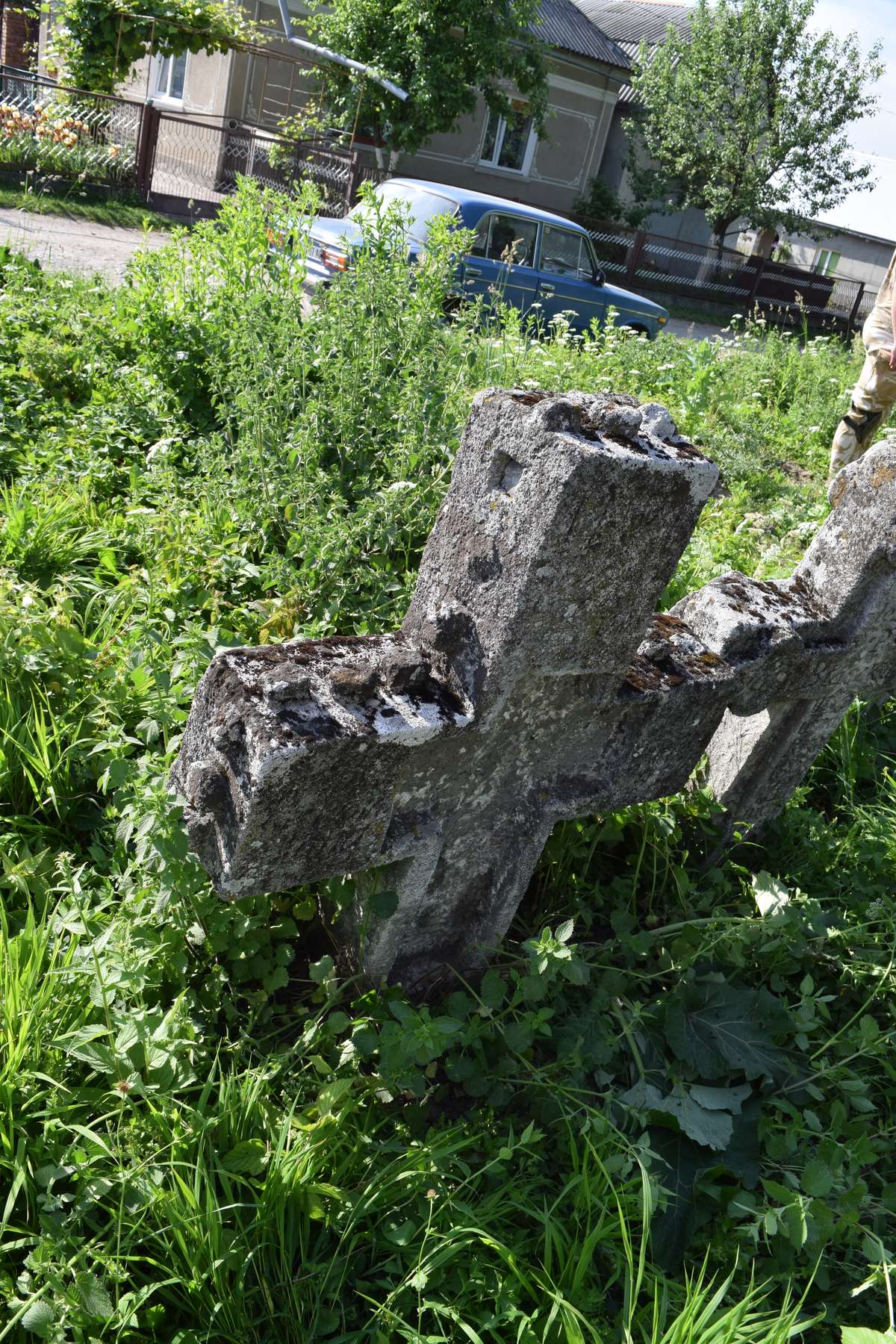 Tombstone of Catherine N.N., Zbarazh cemetery, state 2018